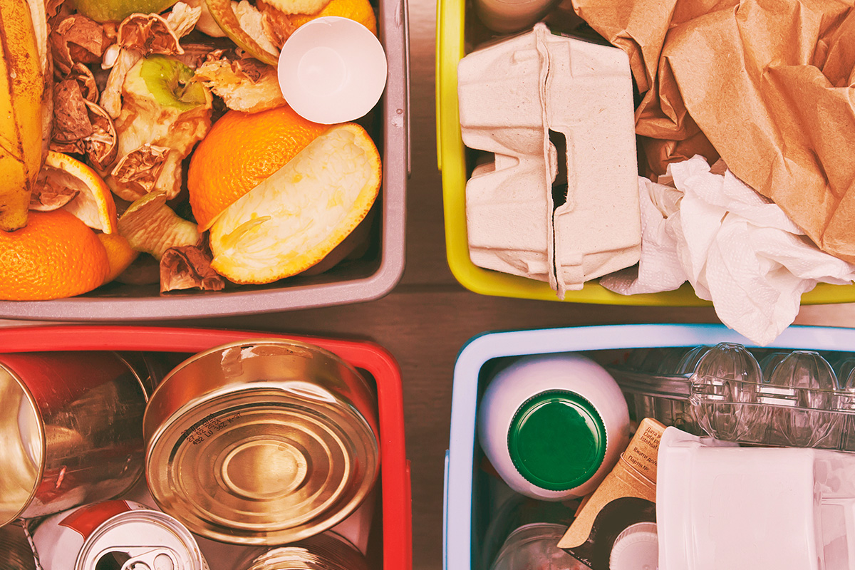 La nuova vita di oggetti riciclati